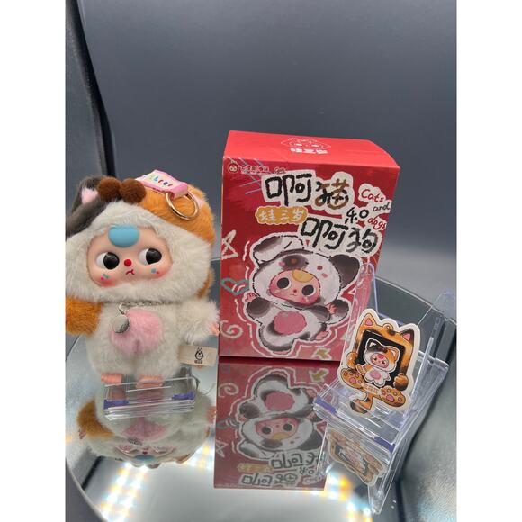 BABY THREE Cats & Dogs Calico - Picture 1 of 4